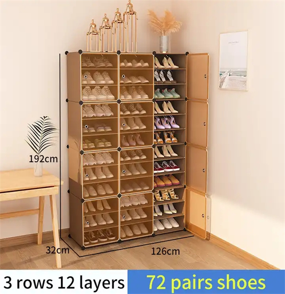 plastic shoe rack